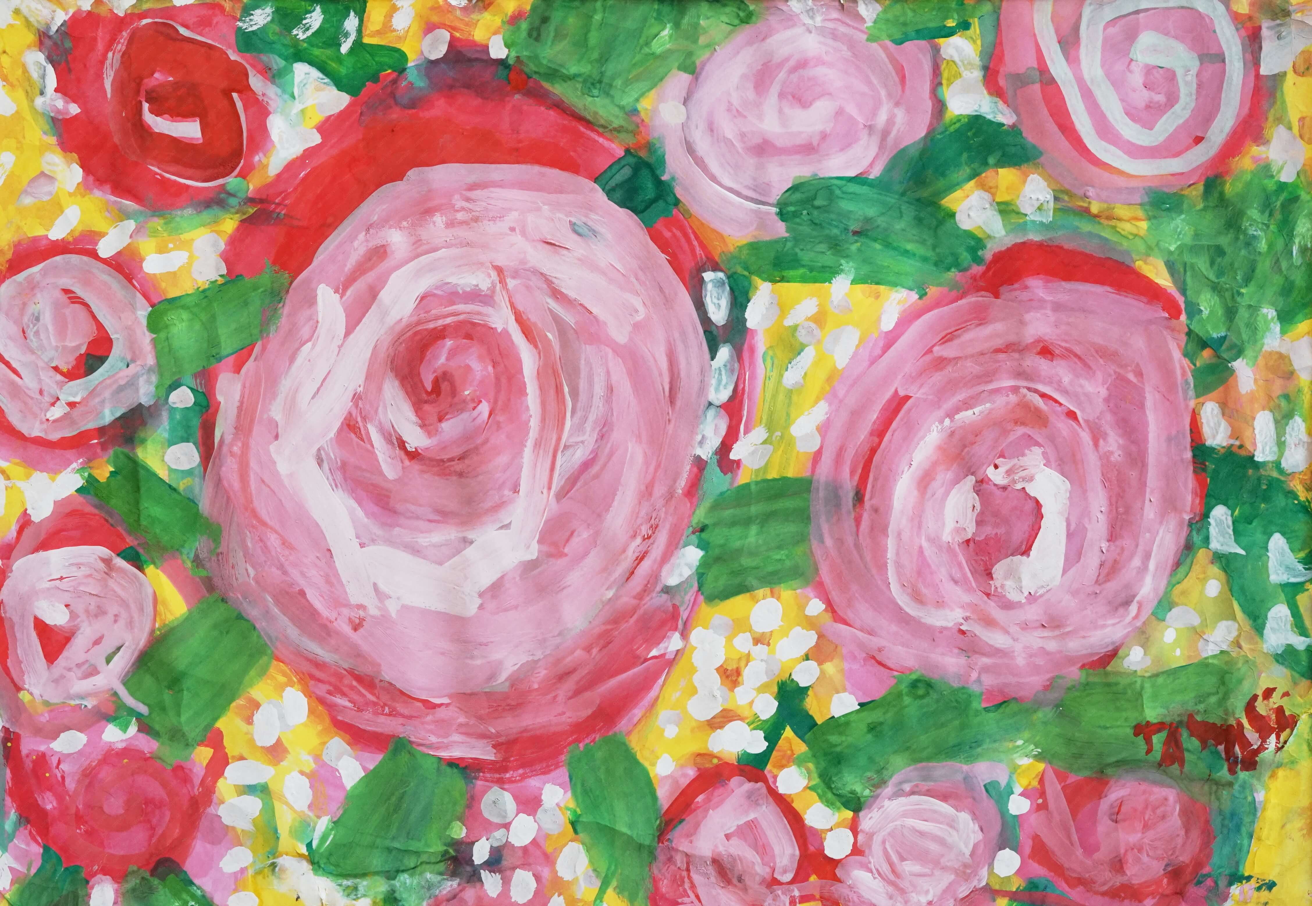 バラ [作者:石川正] – CANVAZ.ART