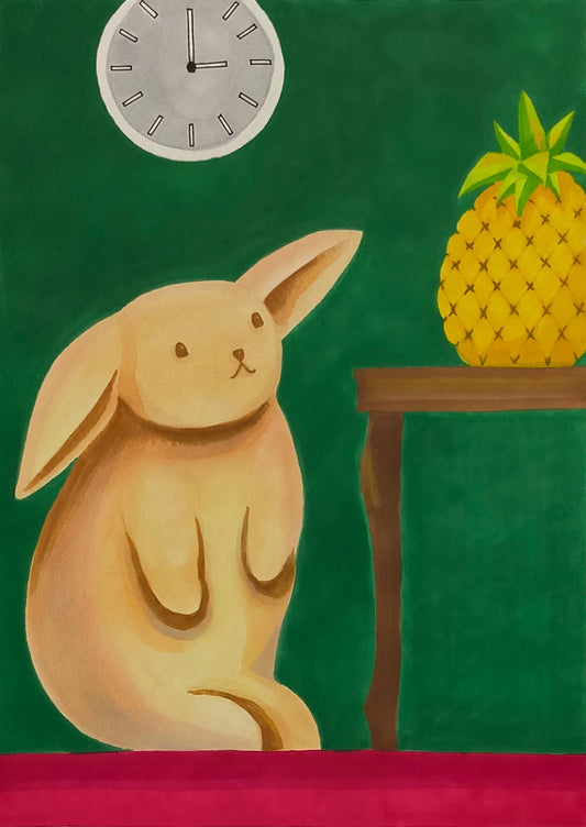 展示用絵画：おやつのじかん [作者:綾TORI]