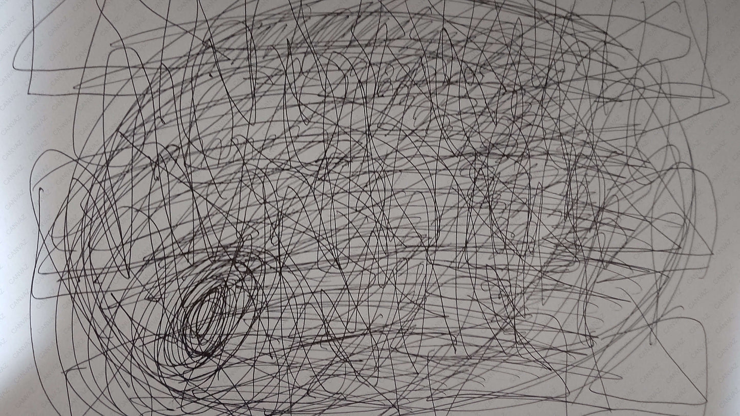 展示用絵画：抽象画 [作者:たまりな]