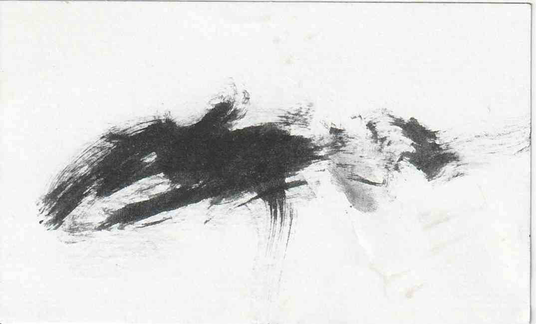 展示用絵画：猪 [作者:石黒 雄月]