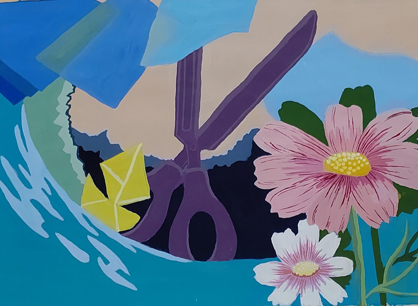 展示用絵画：あったらいいなぁ [作者:りょう]