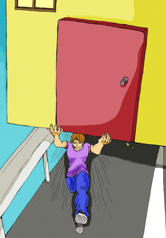 展示用絵画：これだけやっても疲れない [作者:工房はんど　こじか]