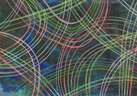 展示用絵画：伝わる [作者:工房はんど　さくらもち]