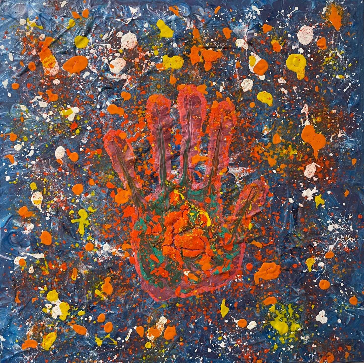 展示用絵画：Hand [作者:k2]
