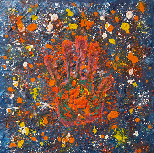 展示用絵画：Hand [作者:k2]