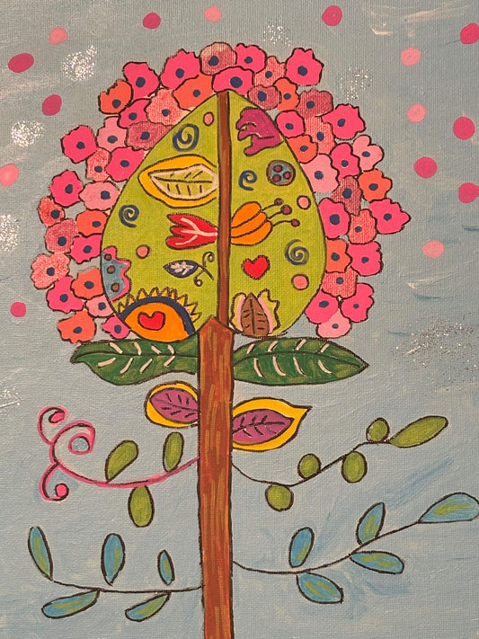 展示用絵画：ミラクルツリー [作者:NAO]