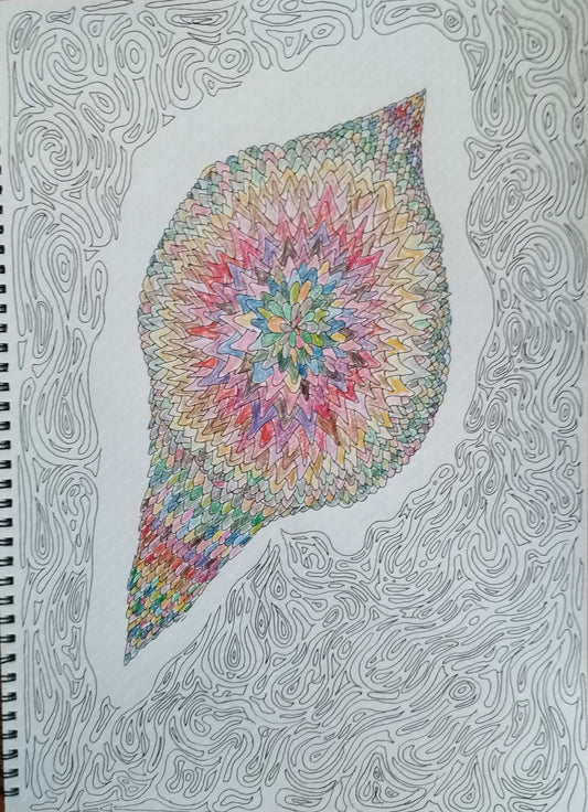展示用絵画：今、いずこ　66 [作者:陶山昌和]