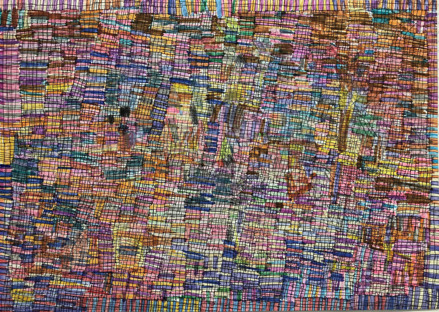 展示用絵画：無題 [作者:Chibita Gahaku]