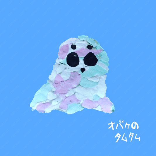 展示用絵画：アザラシの赤ちゃん [作者:全盲の画家 オバケのタムタム]