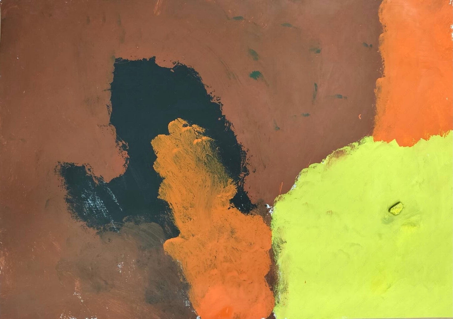 展示用絵画：AFRICA [作者:塩月亮]