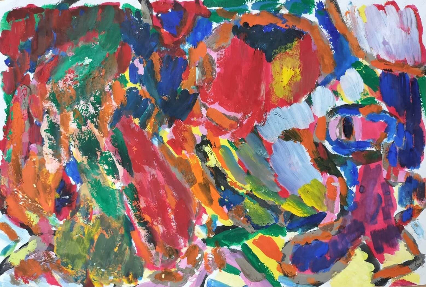展示用絵画：11月3日 [作者:鈴木健太]