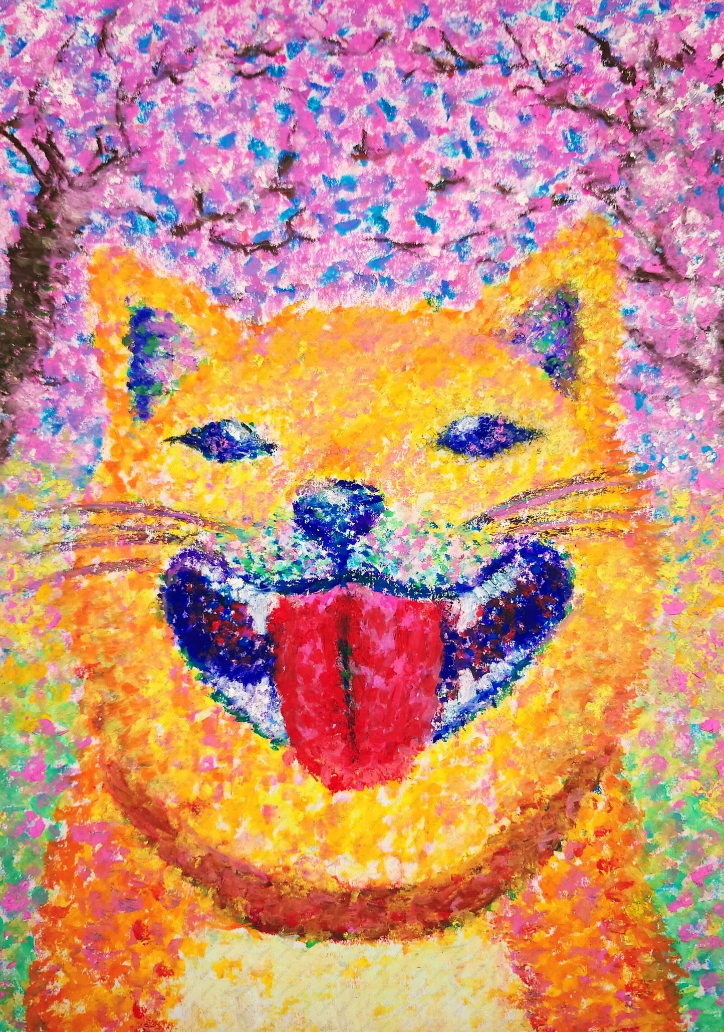 展示用絵画：だいすき！ [作者:レイ]