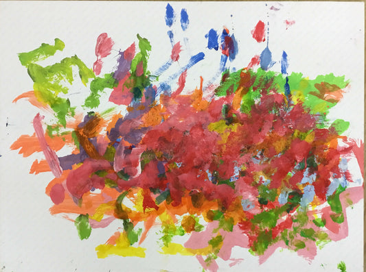 展示用絵画：無題 [作者:森直人]