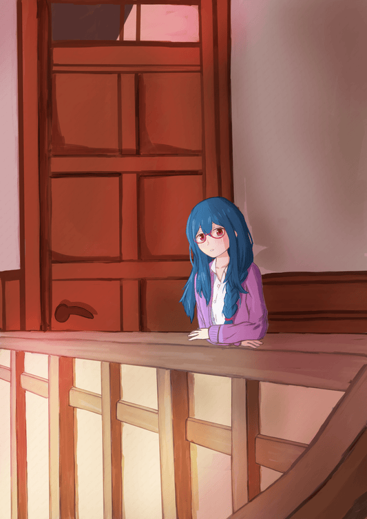 展示用絵画：照光 [作者:紀村くりす]