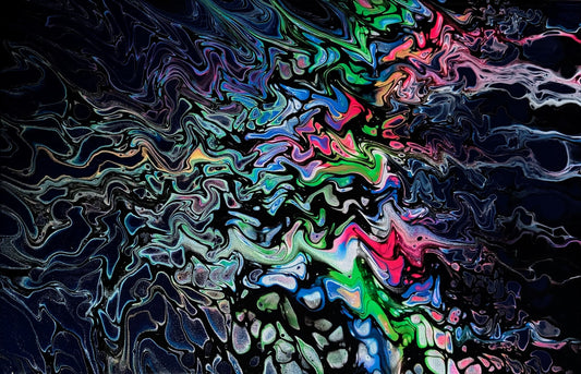 展示用絵画：虹龍 [作者:Kami]
