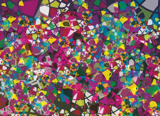 展示用絵画：風 [作者:Akiko Iwahara]