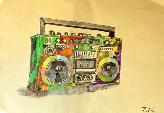 A Boombox [作者:Artist Tomo]