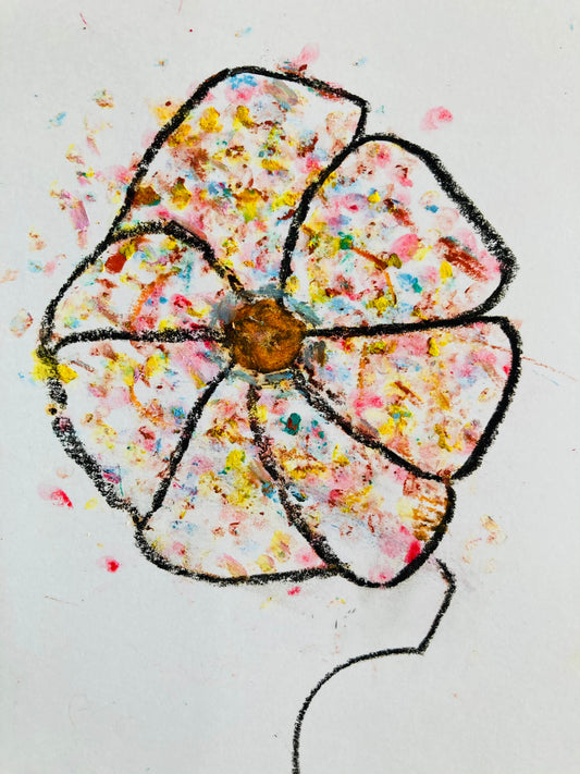 展示用絵画：こんやはすてきですね [作者:とっとちゃん]