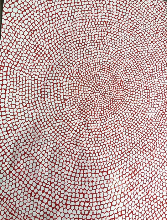 展示用絵画：鼓動 [作者:新井 藍]