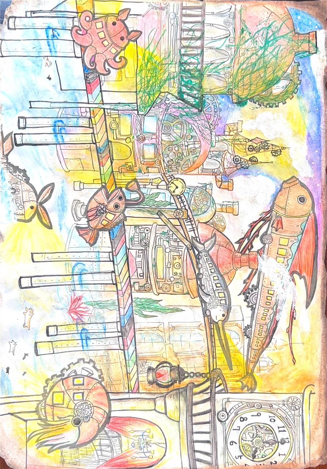 スチームパンクの世界の無機物 [作者:イロリ]