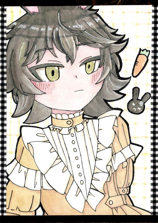 うさぎ耳の少年 [作者:春柳]