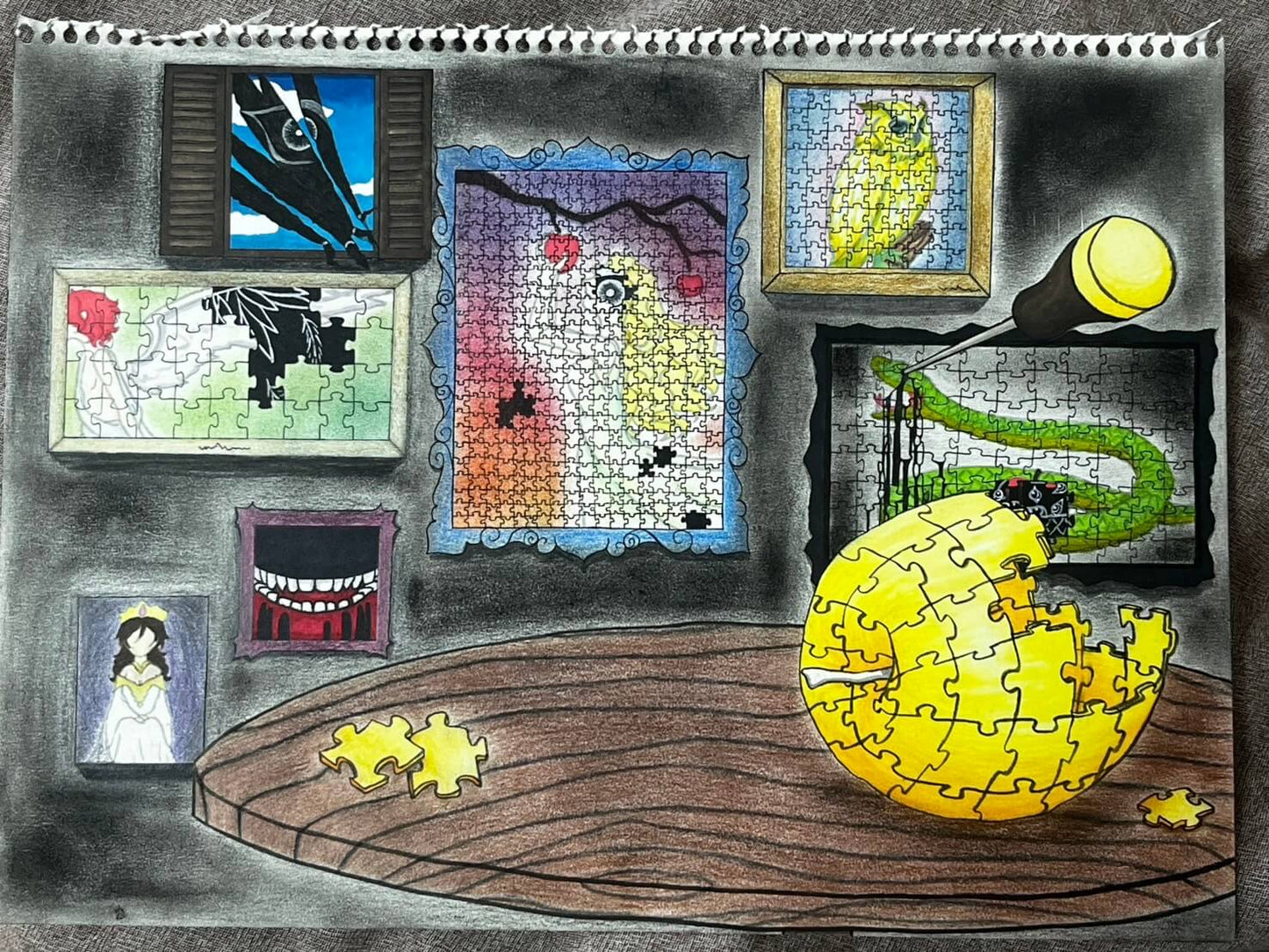 知恵の実puzzle [作者:新井郁海]