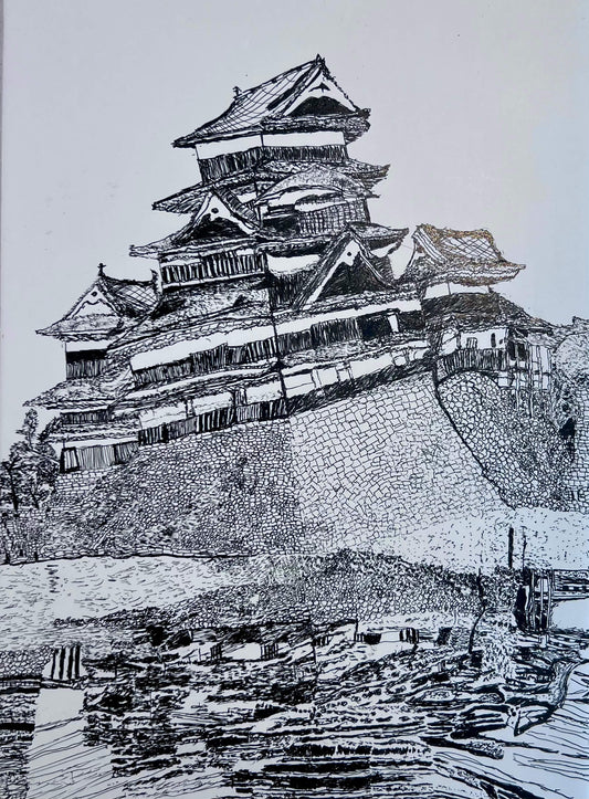 松本城 [作者:川地　裕太]