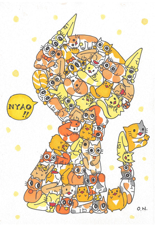 猫のパズル　NYAO [作者:ねもとおさむ]