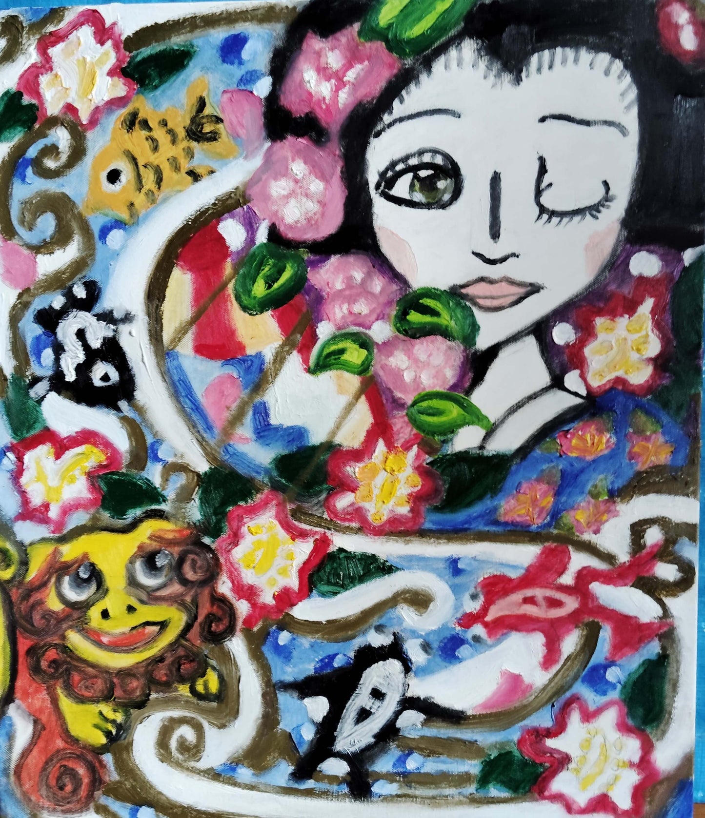 京都と沖縄 [作者:高橋幸江]