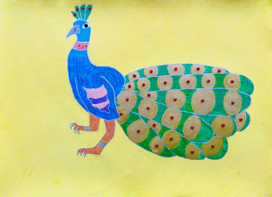 ミステリアスな孔雀 [作者:Spino★Star]