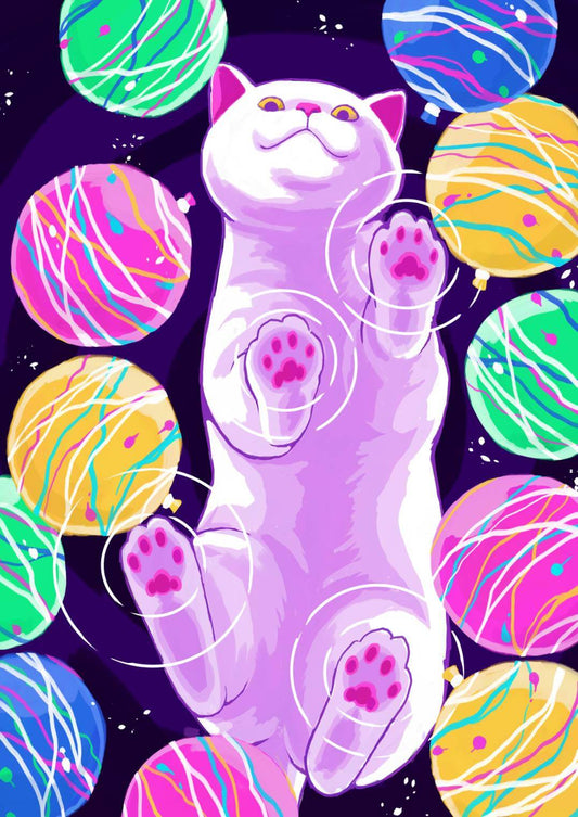 夏の猫 [作者:ゆりえ]