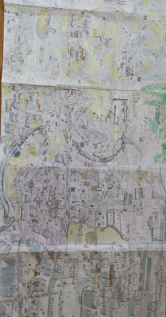 空から見た町 [作者:つーくん]