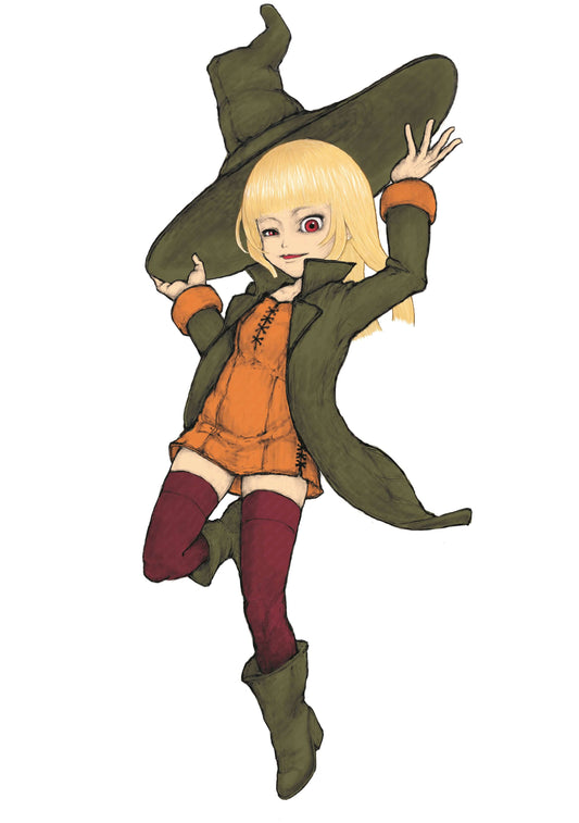 不気味な笑み [作者:上村甫]